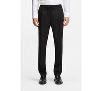 HUGO Pantalon Slim en twill avec taille à cordon de serrage - Style Getlin251F3, 50554856 Noir 98