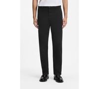 HUGO Pantalon Slim Fit en gabardine de coton stretch - Style David251D, 50530886 Noir 31/32