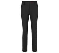 HUGO Pantalon Slim Fit en tissu stretch avec fentes au bas des jambes - Style Hetana, 50482070 Noir 38