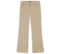 HUGO Pantalon Slim Fit évasé - Style Hizama-1-D_B, 50555763 Beige 36