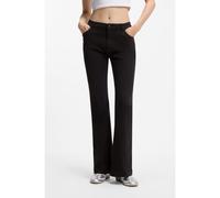 HUGO Pantalon Slim Fit évasé - Style Hizama-1-D_B, 50555763 Noir 42