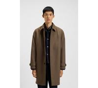 HUGO Pardessus en laine mélangée - Style Maver2542, 50549788 Marron foncé L