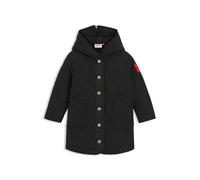 HUGO Parka à capuche et étiquette logotée pour enfant - Style G00526/09B04A, G00526 Noir 114