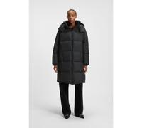 HUGO Parka déperlante à capuche amovible - Style Faridali-1_B, 50546807 Noir L
