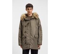 HUGO Parka déperlante avec capuche en fourrure synthétique - Style Makaro2541, 50546236 Gris XXL