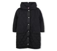Hugo - Parka Longue À Capuche - Black - Fille - 6 Ans