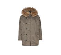 HUGO Parka déperlante avec capuche en fourrure synthétique - Style Makaro2541, 50546236 Gris L