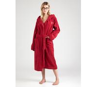 HUGO Peignoir long rouge vif, Taille XL