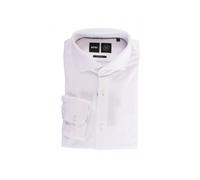 Hugo - Performance Regular Fit Shirt P-Joe-Spread-C1-222 - Homme - Chemises - Blanc - Taille: 2XL