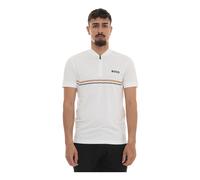 Hugo - Pl-Toc-Spin-Bodymapp Polo sans col - Homme - Tops - Blanc - Taille: L