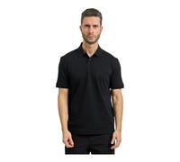 Hugo - Polo à 2 boutons en maille interlock - Homme - Tops - Noir - Taille: XL