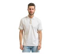 Hugo - Polo à Bordures Rayées - Homme - Tops - Blanc - Taille: L
