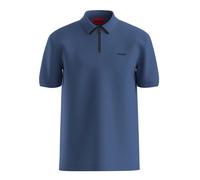 Polo HUGO Petit Logo manches courtes bleu - S