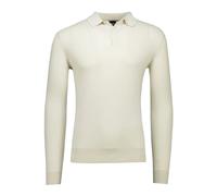 Hugo - Polo à Manches Longues Crème - Homme - Tops - Beige - Taille: L
