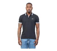 Hugo - Polo Bleu avec Détails Contrastés - Homme - Tops - Bleu - Taille: L
