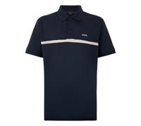 Hugo - Polo en coton à manches courtes - Homme - Tops - Bleu - Taille: S