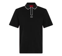 Hugo - Polo en coton - Homme - Tops - Noir - Taille: XS