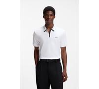 Hugo Dalomino 10257070 Short Sleeve Polo Blanc S Homme