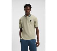 HUGO Polo HUGO x RB avec patch logoté taureau - Style Dizgi_RB, 50549298 Beige clair XL