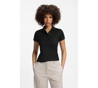 HUGO Polo Slim avec boutons métalliques - Style Dereyel, 50564395 Noir XS