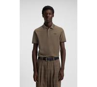 HUGO Polo Slim en coton stretch avec finitions contrastantes - Style Dinoso222, 50467344 Marron XXL