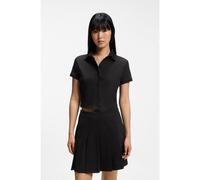 HUGO Polo Slim en coton stretch - Style Darbican_B, 50564388 Noir S