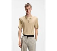 HUGO Polo Slim Fit en coton interlock flammé - Style Dulinen, 50559709 Beige M