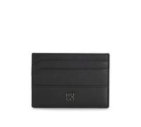 HUGO Porte-cartes en cuir à logo revisité - Style Quantic_Cardcase, 50548764 Noir pcs.