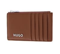 HUGO Porte-cartes marron pour femme - Chris Zip Card Holder 286627