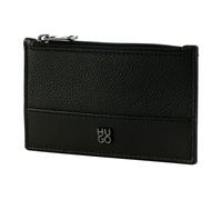 HUGO Quantic Zip Card Case Black