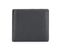 Hugo Porte-monnaie Subway en cuir 12 cm noir