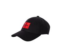 HUGO Pour des hommes Casquette de baseball à logo carré, Noir