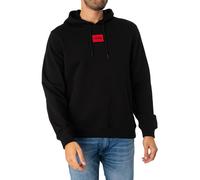 HUGO Daratschi214 Sweatshirt Capuche, Noir 1, XXL Homme