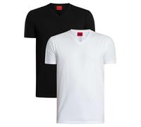 HUGO Pour des hommes Lot de 2 t-shirts lounge à col en V, Multicolore