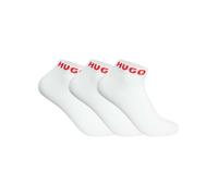 HUGO 3p as uni CC Chaussettes, Blanc 100, 40-46 Homme