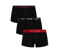Hugo 50532611 Trunk Red Boxers 3 Units Noir S Homme
