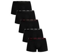 HUGO Pour des hommes Paquet de 5 malles, Noir