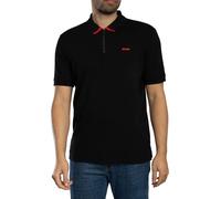 Hugo Dalomino 10257070 Short Sleeve Polo Noir M Homme