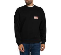 HUGO Pour des hommes Sweat-shirt graphique Durec au dos, Noir
