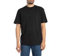 HUGO Pour des hommes T-shirt à logo Dumeon, Noir