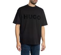 HUGO Pour des hommes T-shirt avec logo Dinkee, Noir