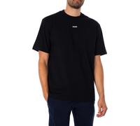 T-shirt HUGO Relaxed Fit Cotton manche courte noir blanc - L