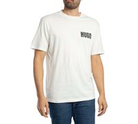 HUGO Pour des hommes T-shirt graphique Derlyns Back, blanc