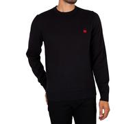 HUGO San Cassius-C1 Sweater, Noir 1, M Homme