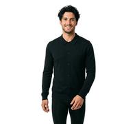 Hugo – Pull col en V San Jordan 10276192 – Rouge / Noir – XL Homme