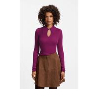 HUGO Pull à col polo en laine mélangée au cachemire - Style Sdropa, 50562687 Rose foncé M