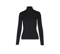 HUGO Haut à col roulé en jersey stretch à côtes avec logo métallique - Style Driza_4, 50571245 Noir XL