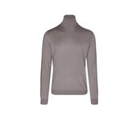 HUGO Pull à col roulé en laine mérinos avec logo brodé - Style San Thomas-M, 50474174 Marron XL