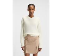HUGO Pull-over 'Solanu' blanc, Taille S