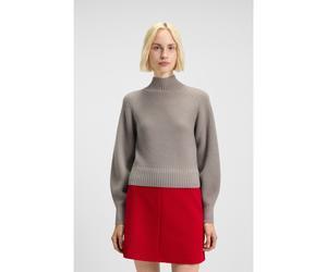 HUGO Pull ample à col roulé et manches raglan - Style Sorellasio, 50548292 Brun chiné XL